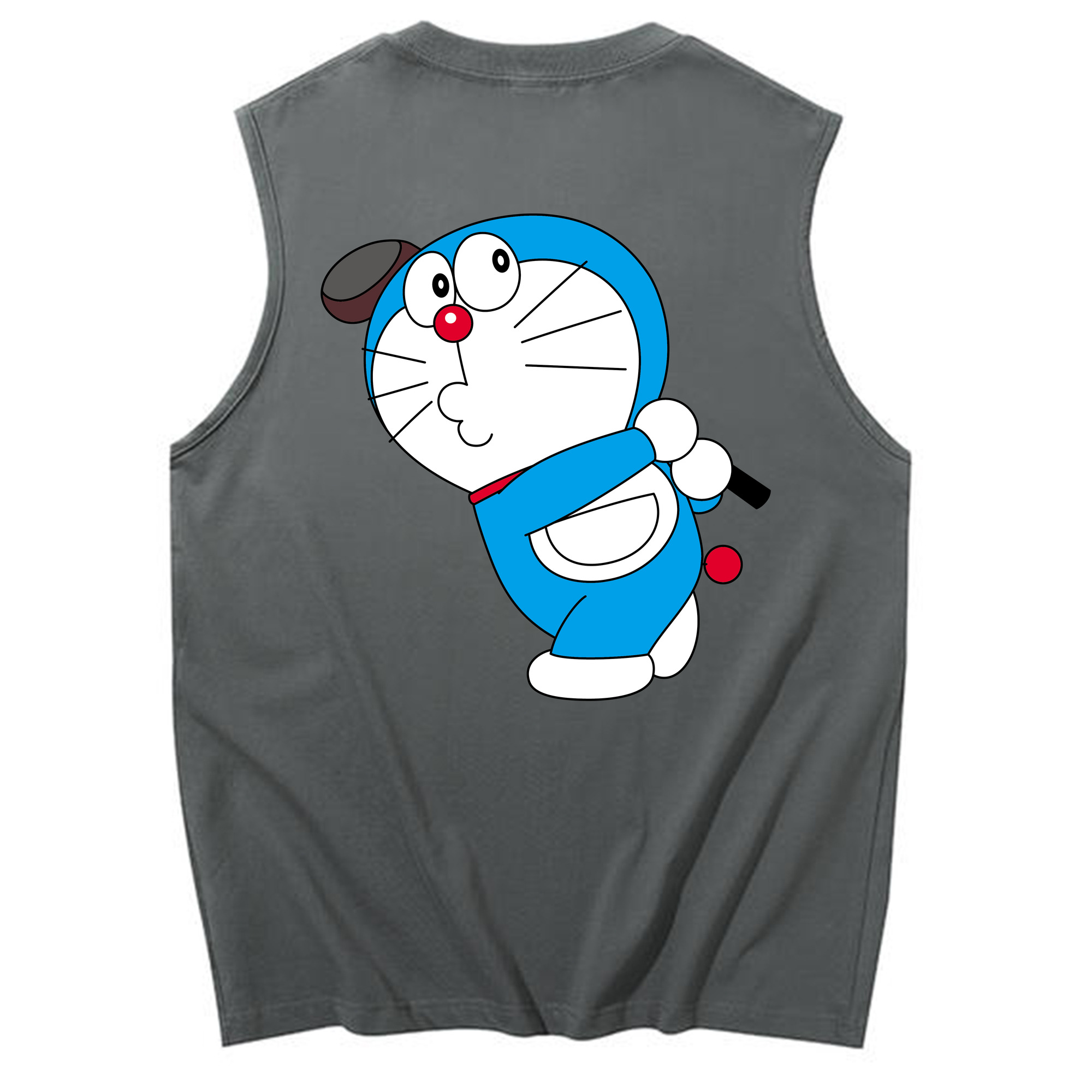 （画像用） ドラえもん Doraemon コットン100％タンクトップ（背面プリント）